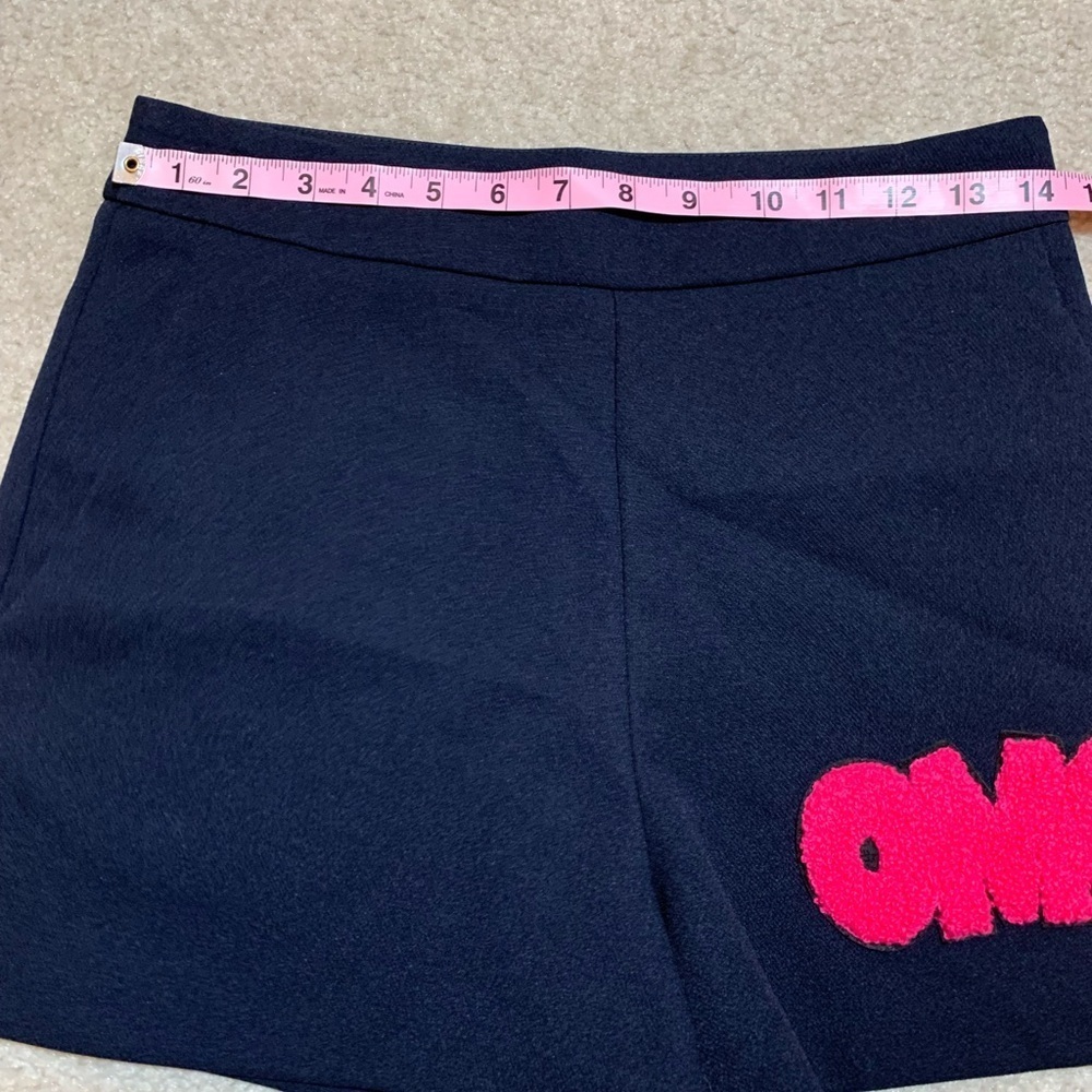 OMG Women Navy Blue Shorts Size Size Small - Picture 5 of 7
